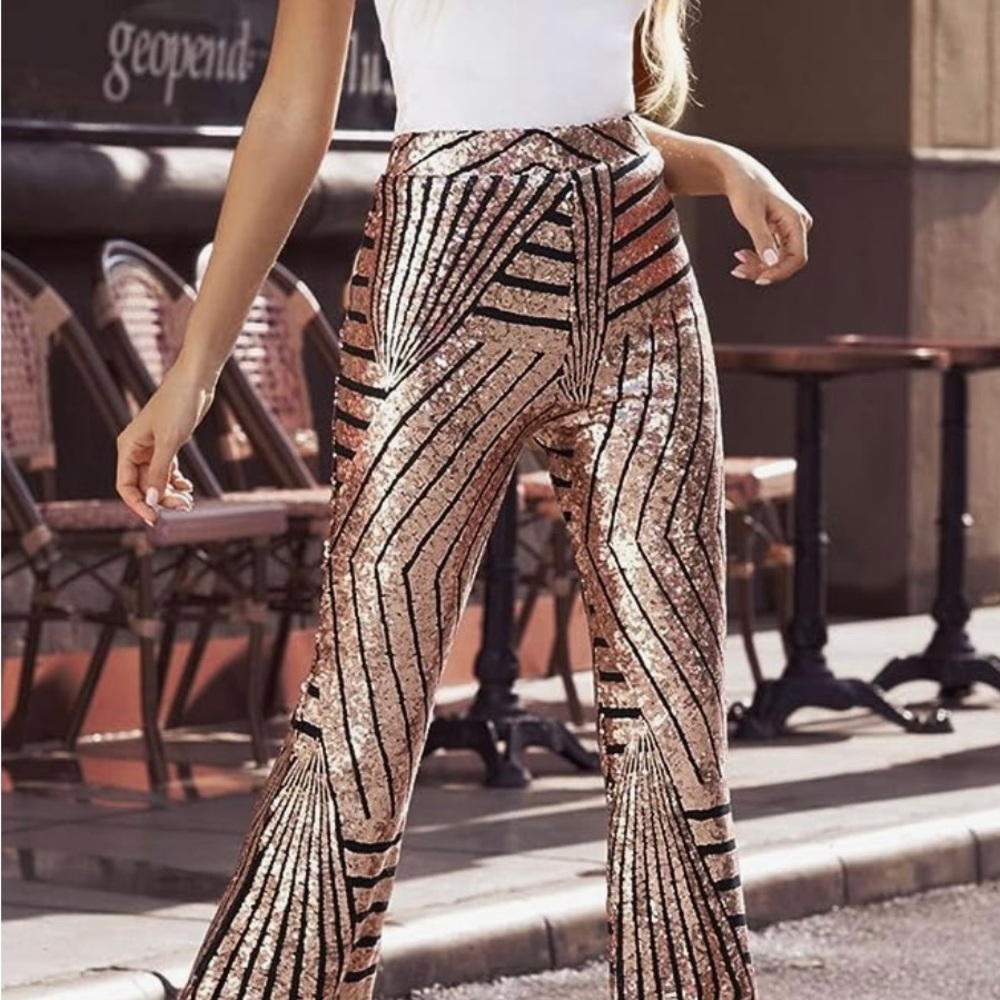 Sequin pants